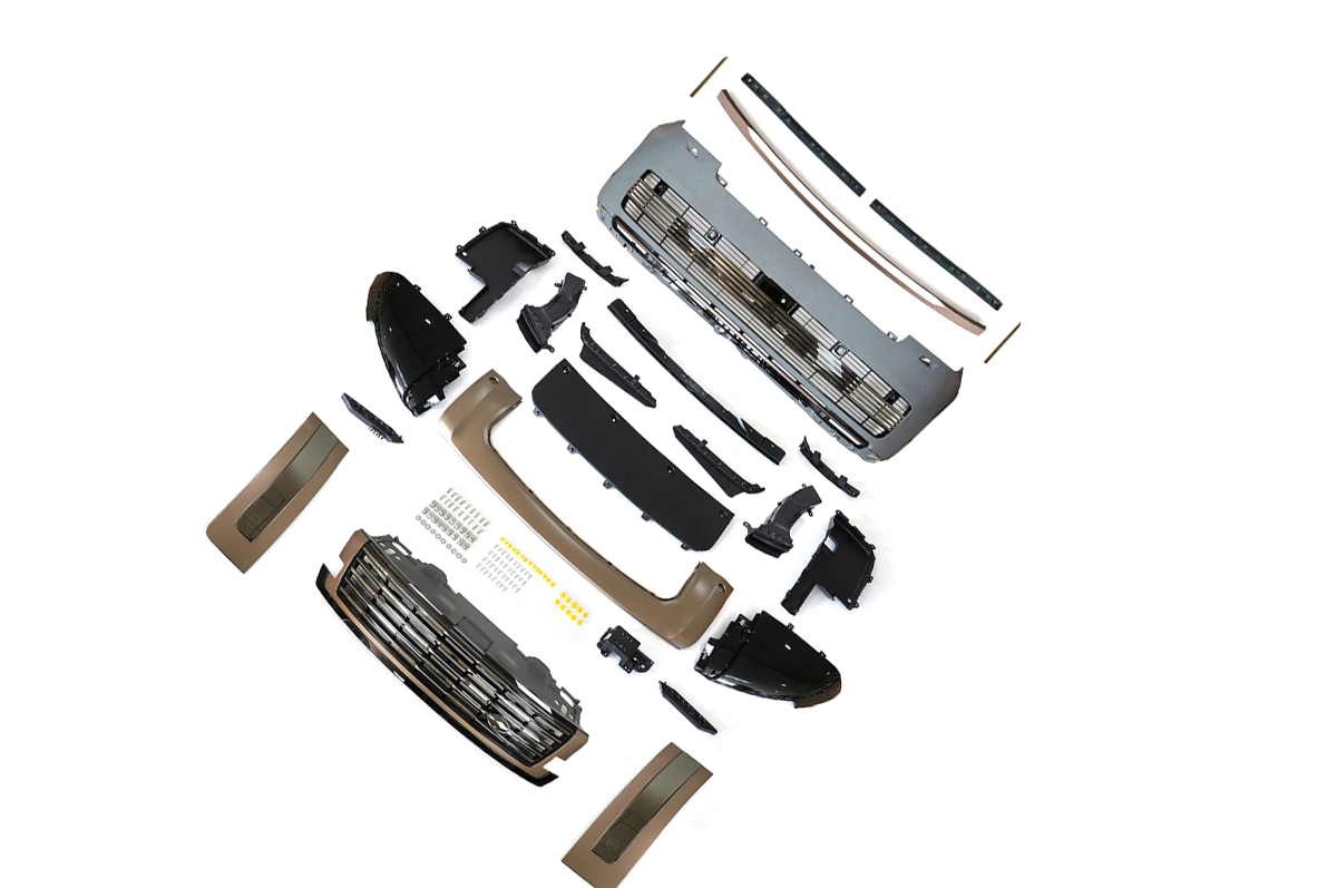 Painted Finish with Multi-Colour PP - SV-Style Front Bumper Kit – Painted Injection-Moulded PP