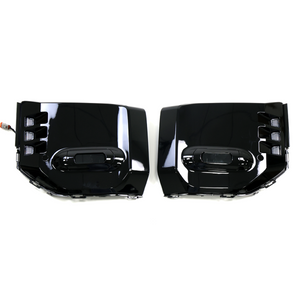 Enhance your Toyota Land Cruiser LC250 (2024+) with PLOMOR’s durable Gloss Black fog light frame, featuring optional DRL, sequential turn signals, and a custom fit with minimal installation required.