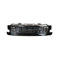 PLOMOR SV-style front grille close-up for Range Rover L461, highlighting the durable ABS construction, premium chrome plating, and precise OEM fitment clips.