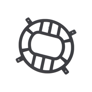 PLOMOR rugged black aluminum headlight guards for Ineos Grenadier. Provides durable protection and enhanced off-road styling.