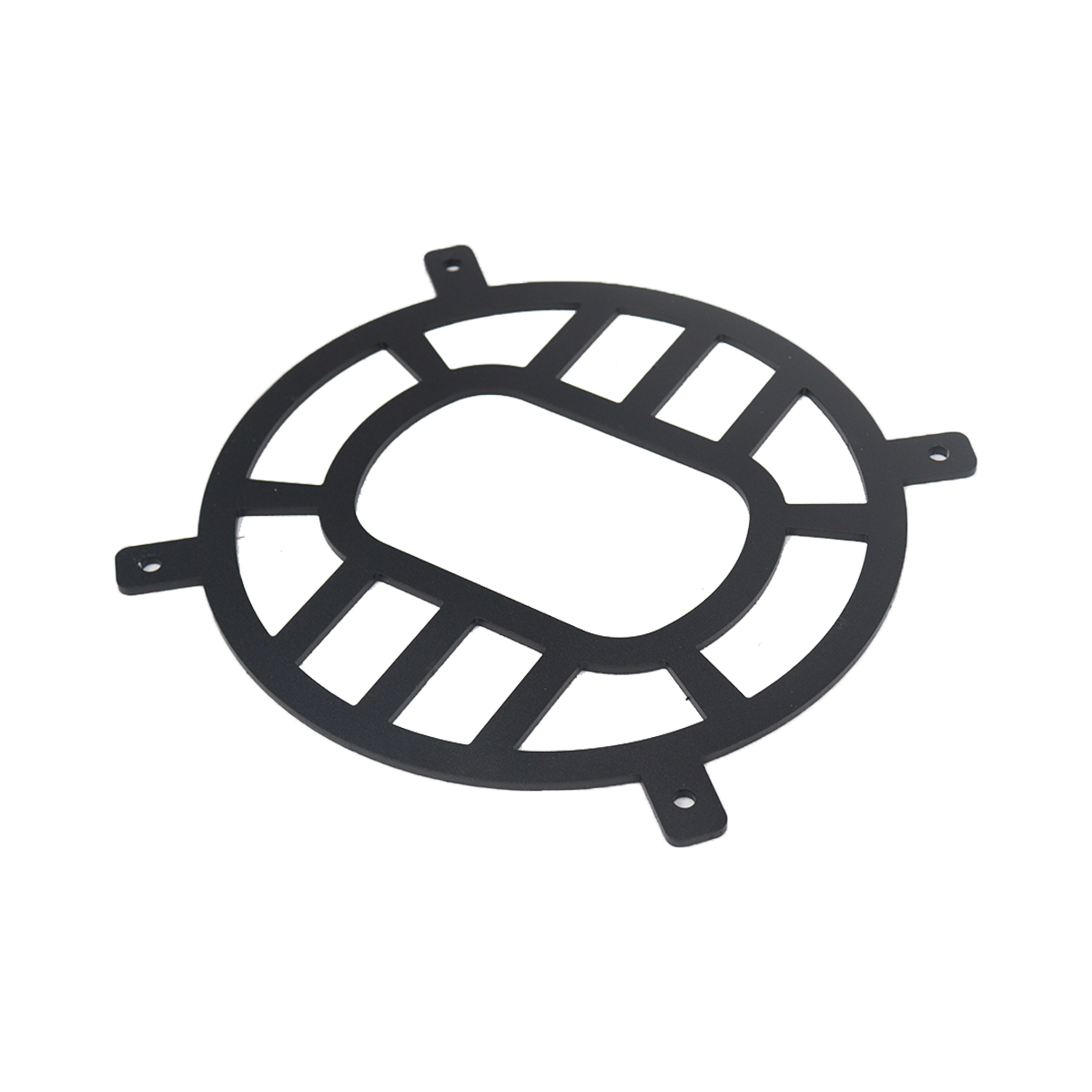 PLOMOR rugged black aluminum headlight guards for Ineos Grenadier. Provides durable protection and enhanced off-road styling.