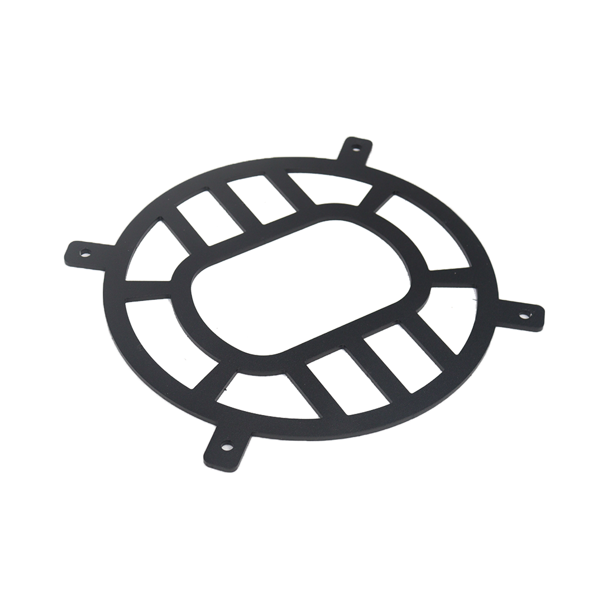 PLOMOR rugged black aluminum headlight guards for Ineos Grenadier. Provides durable protection and enhanced off-road styling.