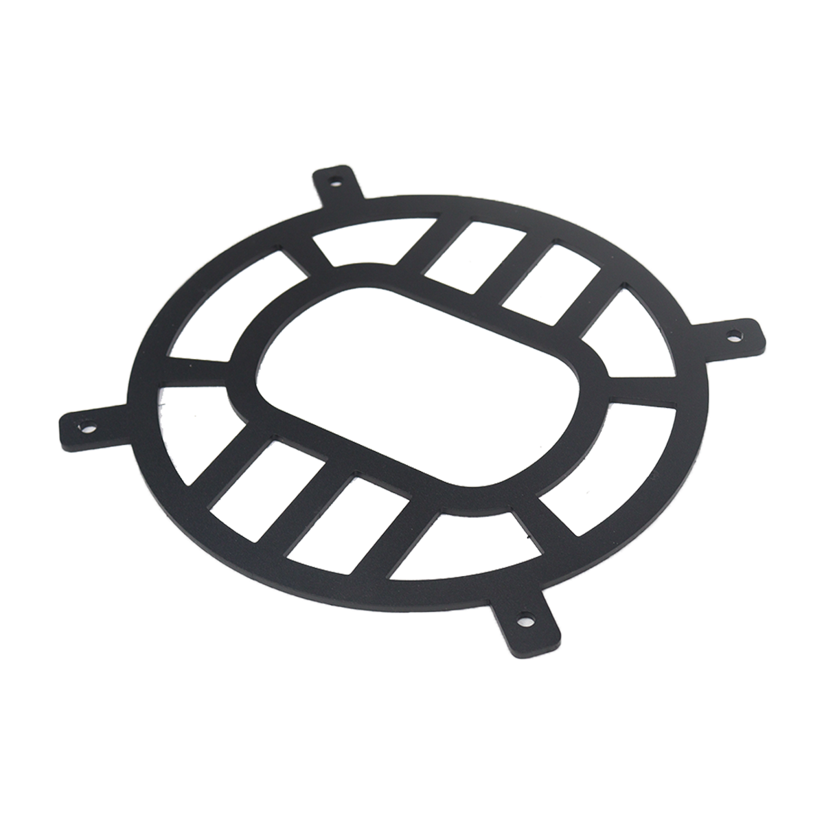 PLOMOR rugged black aluminum headlight guards for Ineos Grenadier. Provides durable protection and enhanced off-road styling.