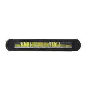 PLOMOR slimline LED light bar for Ineos Grenadier. Features durable aluminum housing and dual-mode white/amber illumination for auxiliary and signaling use.
