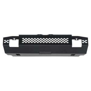 PLOMOR heavy-duty steel front skid plate for INEOS Grenadier. Designed to shield the engine, differential, and steering components during rugged off-road driving.