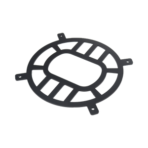 Image showing the PLOMOR Aluminium Front Headlight Guards installed on an Ineos Grenadier. The rugged, black off-road guards highlight the durable protection from debris and enhance the vehicle's bold, adventurous styling.