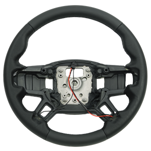 Perforated Performance Steering Wheel  – Carbon Fiber+Nappa/ Nappa+Mahogany / Nappa Options-1