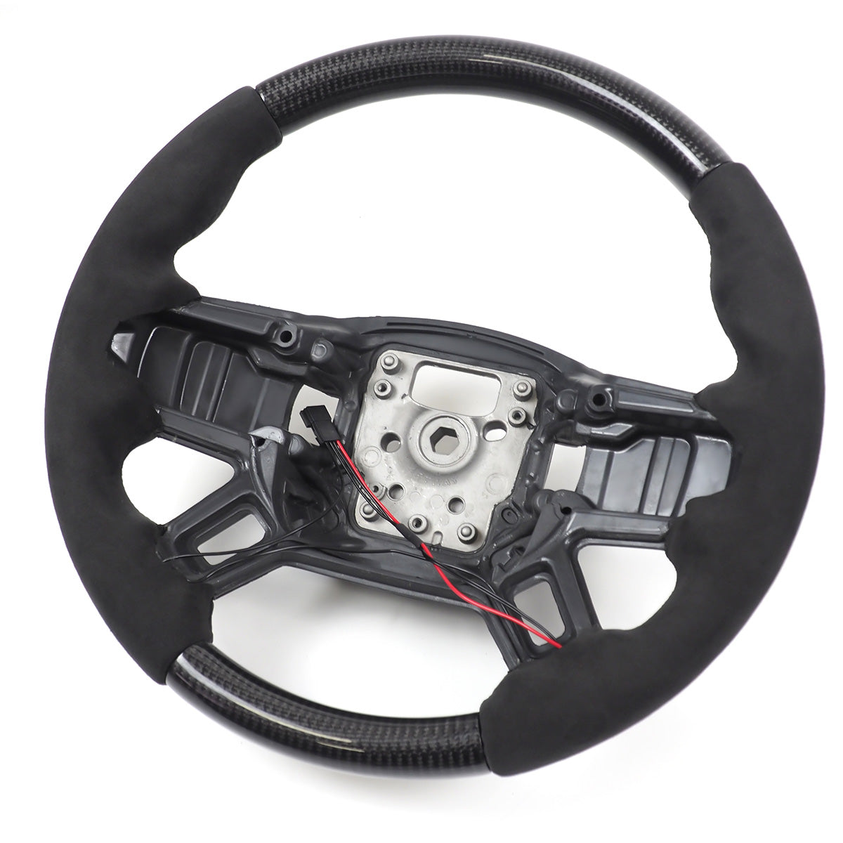 Performance Steering Wheel  – Carbon Fiber + Nappa / Carbon+Alcantara /Alcantara/Nappa Options-10