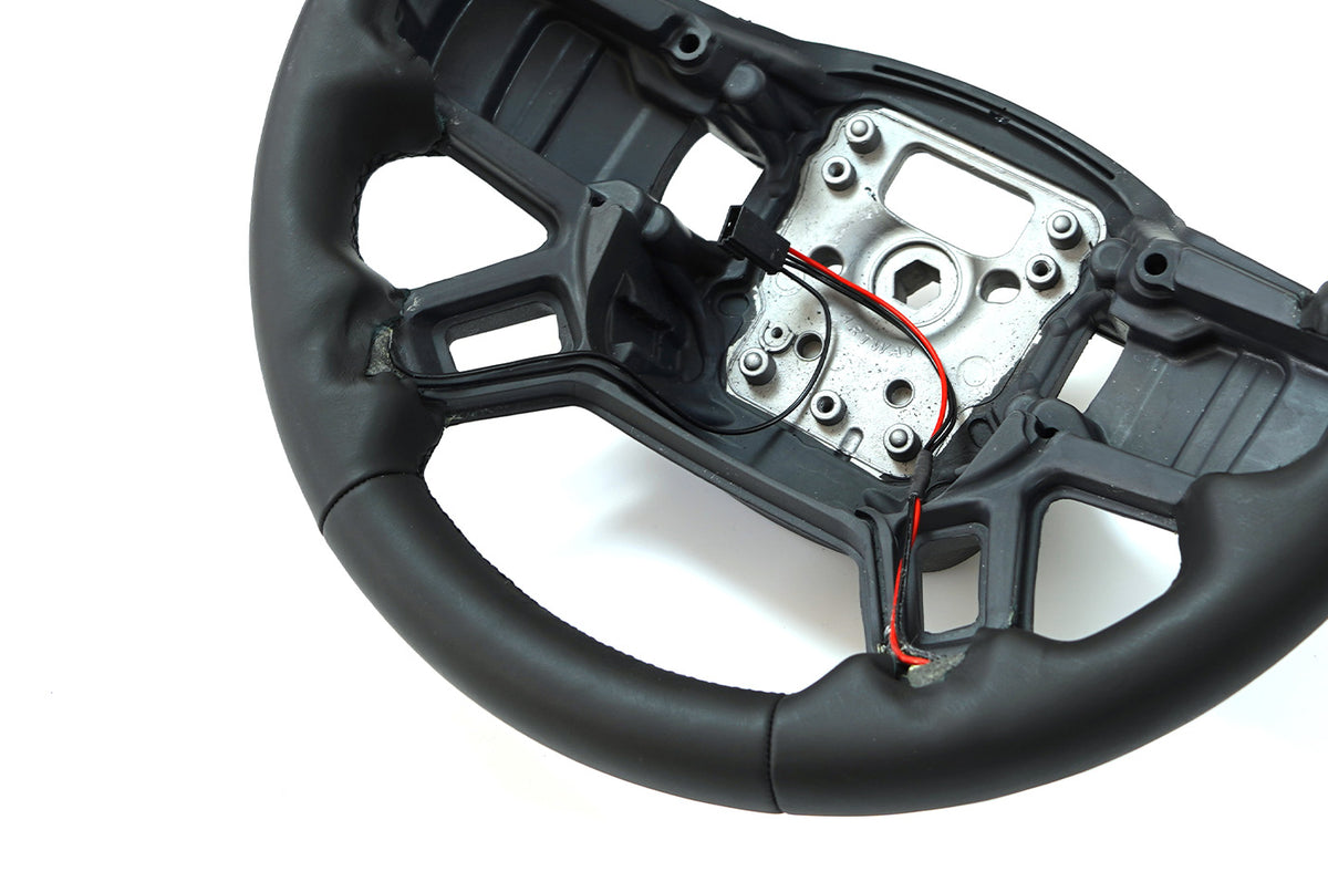 Full Nappa Leather Option - Performance Steering Wheel  – Carbon Fiber + Nappa / Carbon+Alcantara /Alcantara/Nappa Options