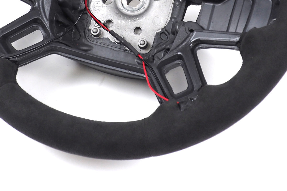 Full Alcantara Option - Performance Steering Wheel  – Carbon Fiber + Nappa / Carbon+Alcantara /Alcantara/Nappa Options