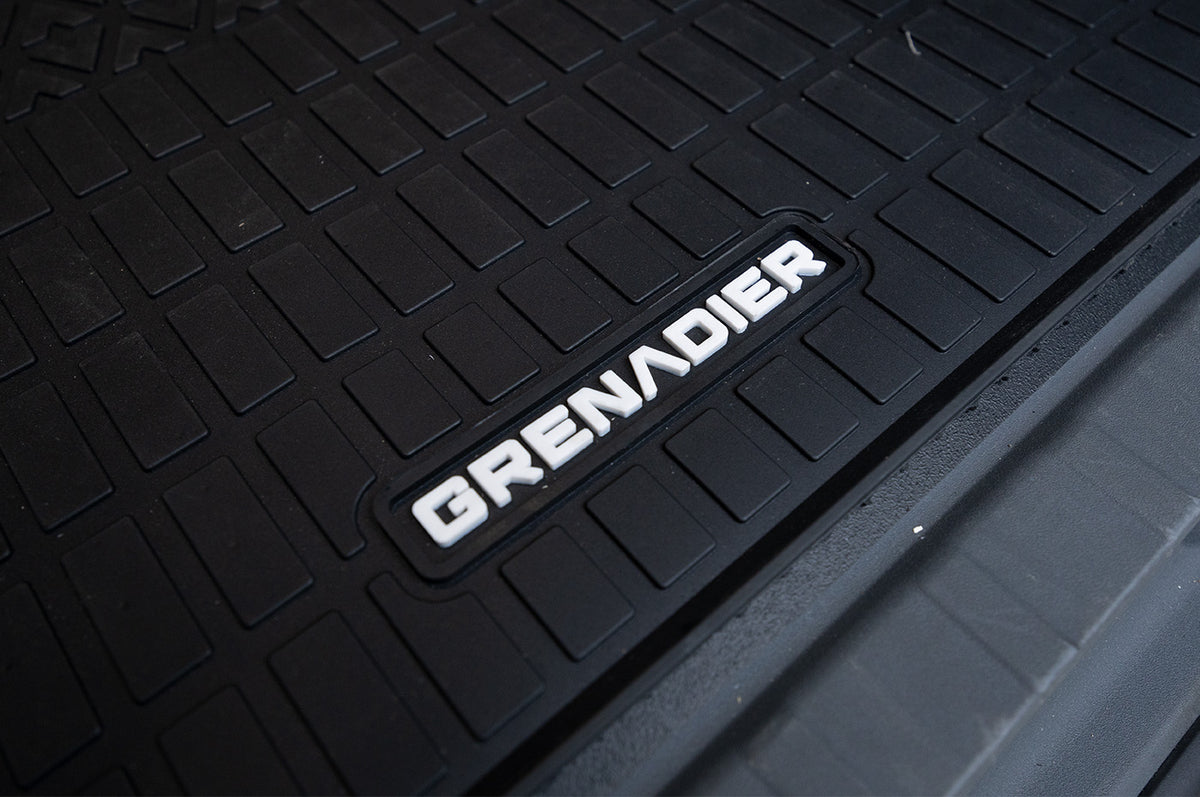 Custom-fit TPE boot mat for Grenadier - Rear Cargo Tray TPE All-Weather Boot Mat