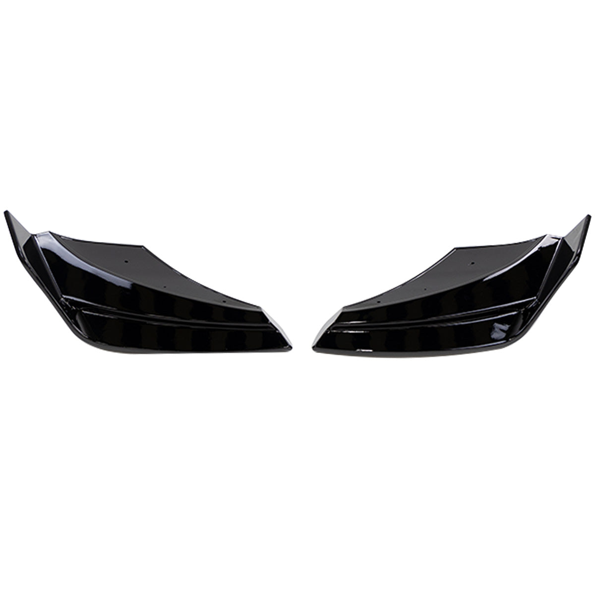 Rear Bumper Corner Covers  Gloss Black / Carbon Fiber-10