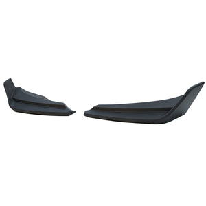 Rear Bumper Corner Covers  Gloss Black / Carbon Fiber-8