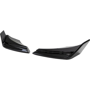 Rear Bumper Corner Covers  Gloss Black / Carbon Fiber-9