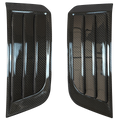 Side Vent Cover | Carbon Fibre / Gloss Black-1