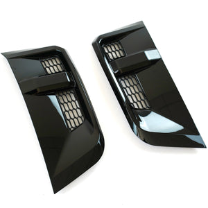 Side Vent Cover | Carbon Fibre / Gloss Black-4