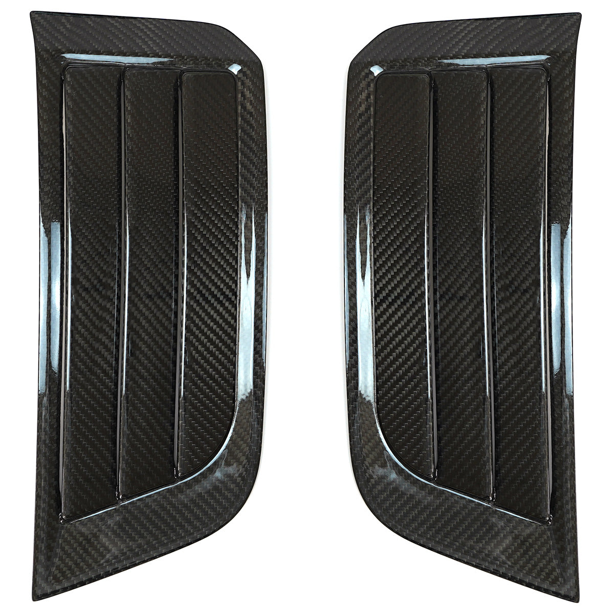 Side Vent Cover | Carbon Fibre / Gloss Black-5