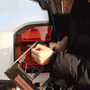 Magnesium-Alloy Rear Lamp Guards for Toyota Land Cruiser LC250 (2024-2026) – No Drill Installation