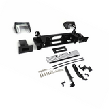 Winch Mount Bracket for Land Rover Defender 90/110 – Aluminium, Gloss Black