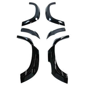 ABS fender flare wide wheel arch detail close up durable OEM style finish