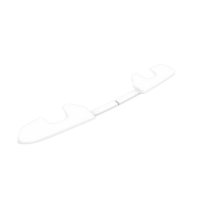 Aerodynamic rear spoiler close-up for Ford Transit Custom