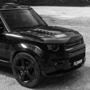 Bluetooth control hood installed vehicle rear detail OEM style fitment