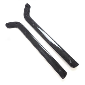 Carbon fiber air vent interior trim detail OEM style car upgrade