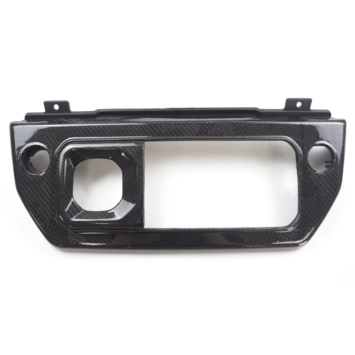 Carbon fiber interior door trim panel set for car interior upgrade