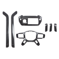 Carbon fiber interior trim kit OEM fit full overview for car interior upgrade