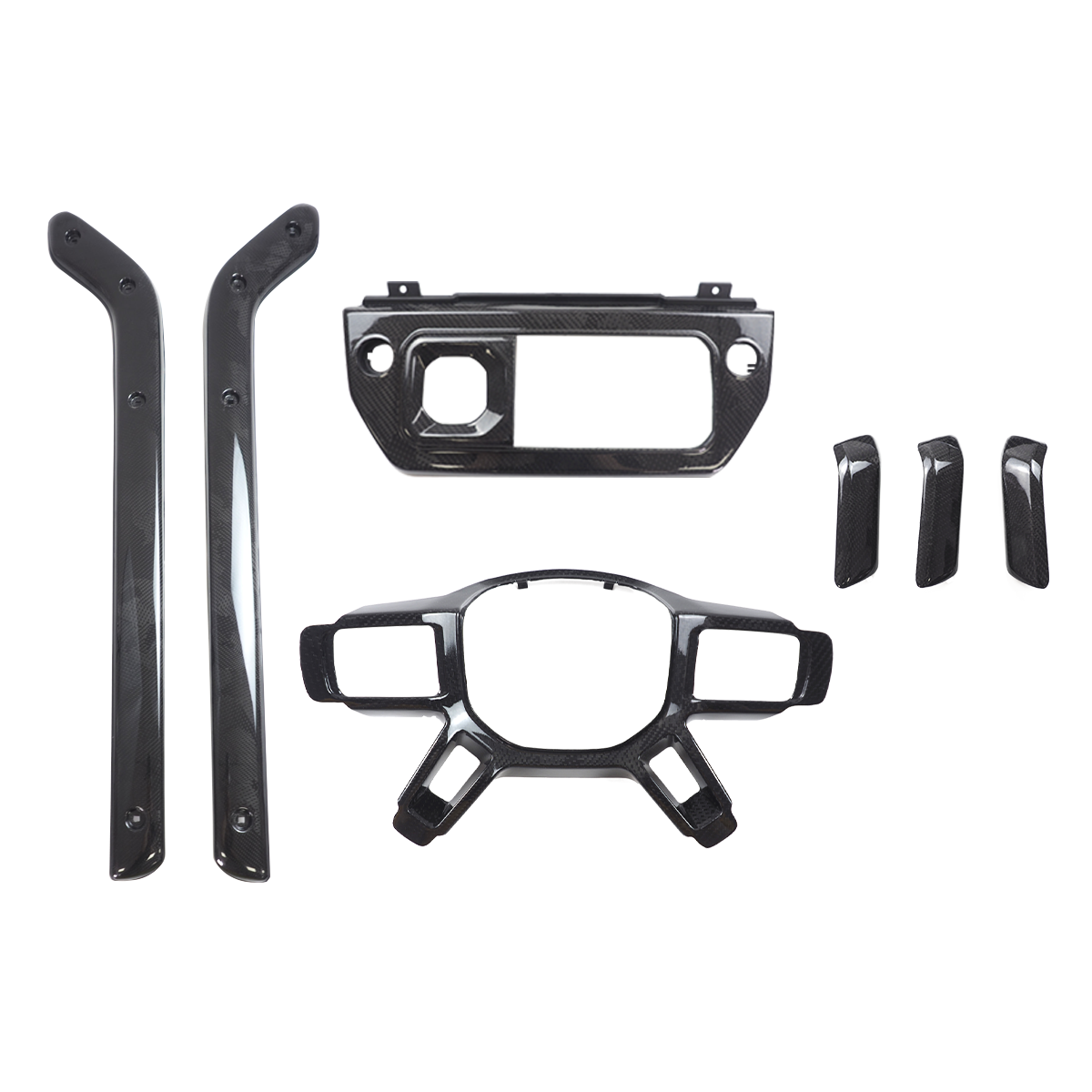 Carbon fiber interior trim kit OEM fit full overview for car interior upgrade