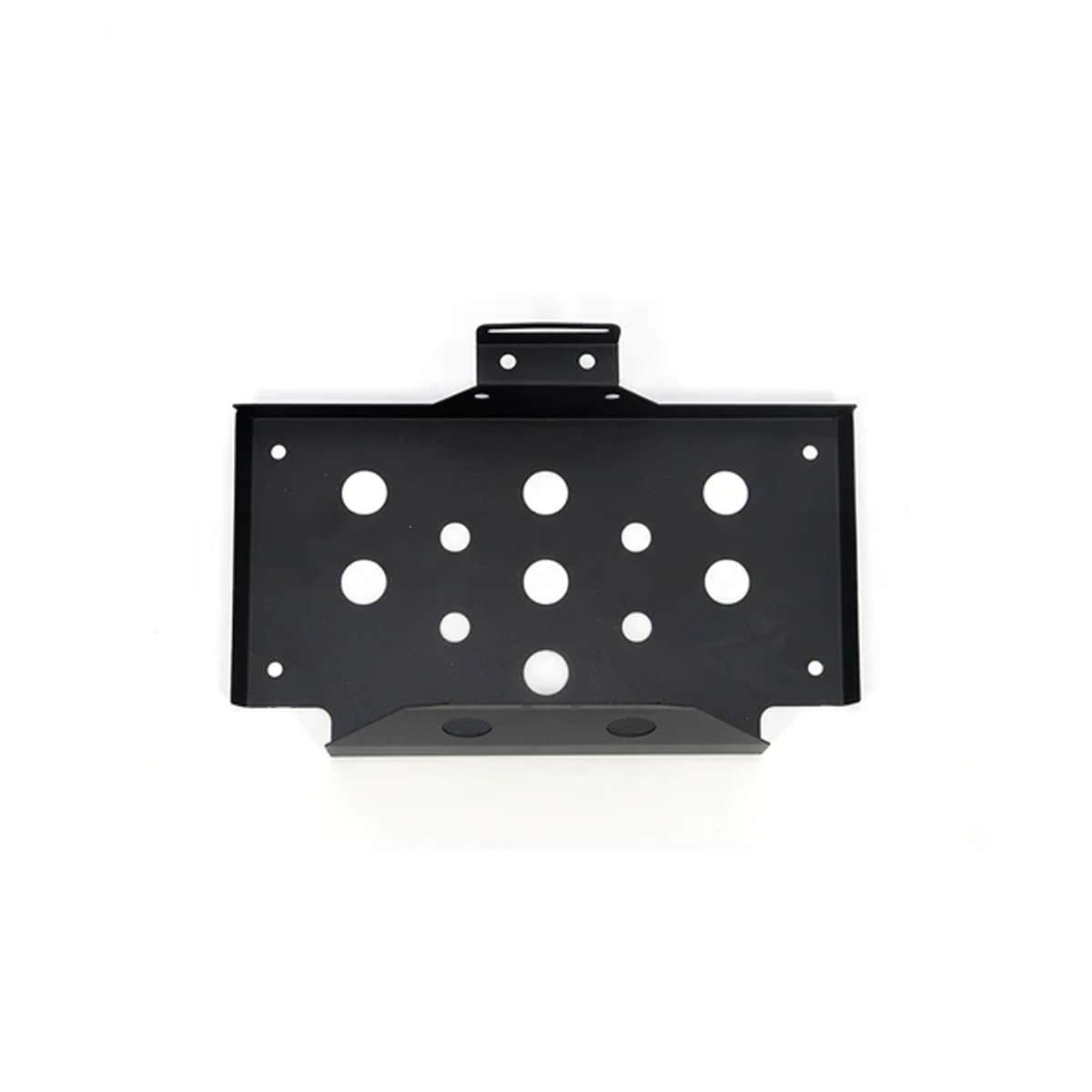 Carbon steel rear tailgate ladder rack for INEOS Grenadier 2023+, heavy-duty off-road ladder rack with fuel can storage.
