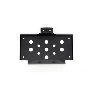 Carbon steel rear tailgate ladder rack for INEOS Grenadier 2023+, heavy-duty off-road ladder rack with fuel can storage.