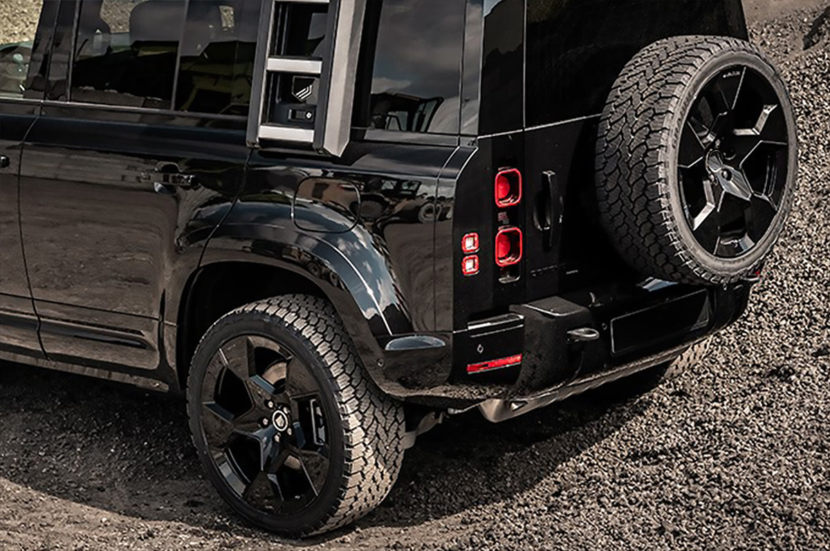 Original Fitment, No Modifications Needed - PLOMOR Black Warrior Kit – Defender 110 (L663) Gloss Black Upgrade