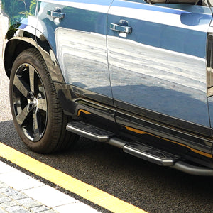 Defender 110 L663 side steps for easier vehicle access