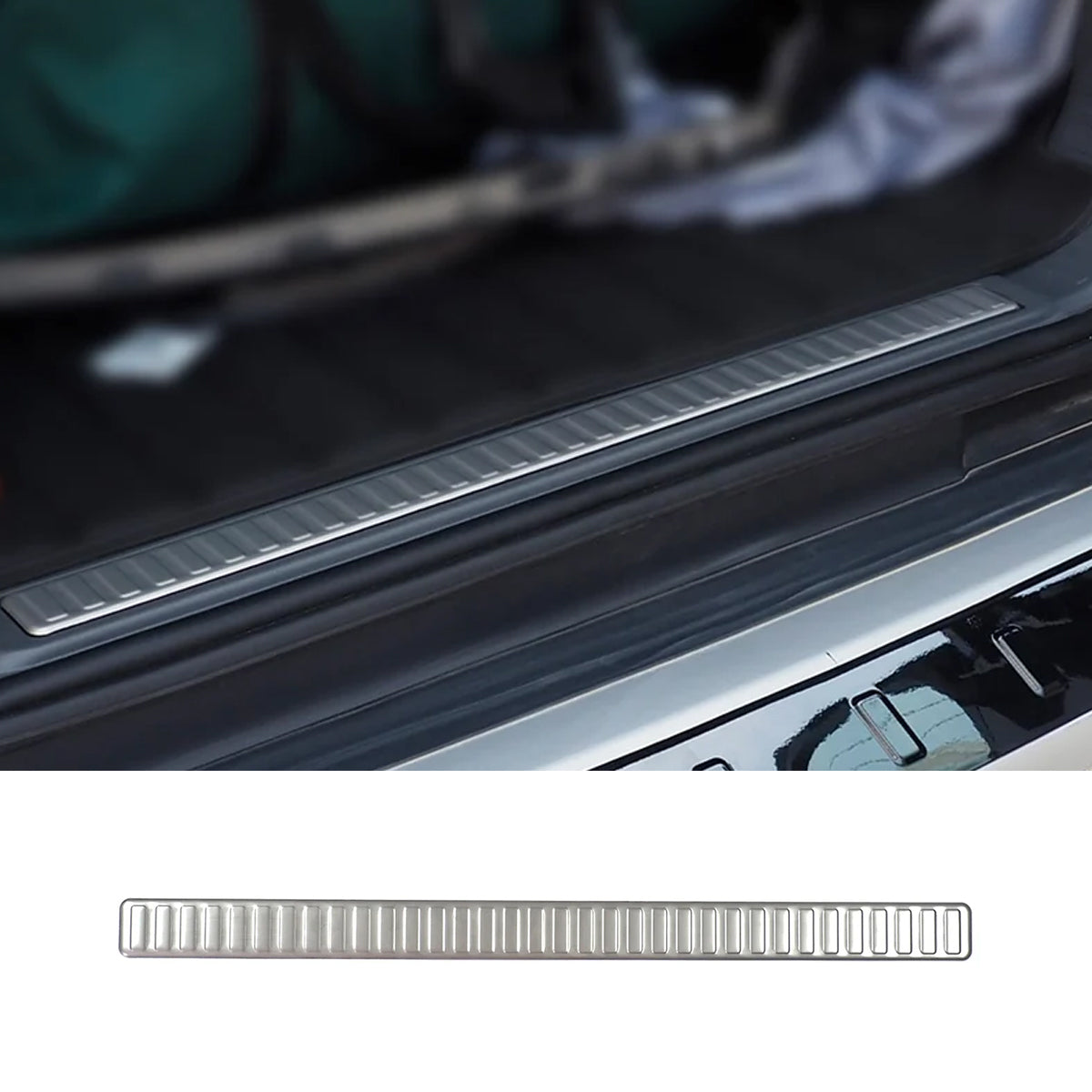 Rear trunk sill protector for Land Rover Defender 90 110 and 130