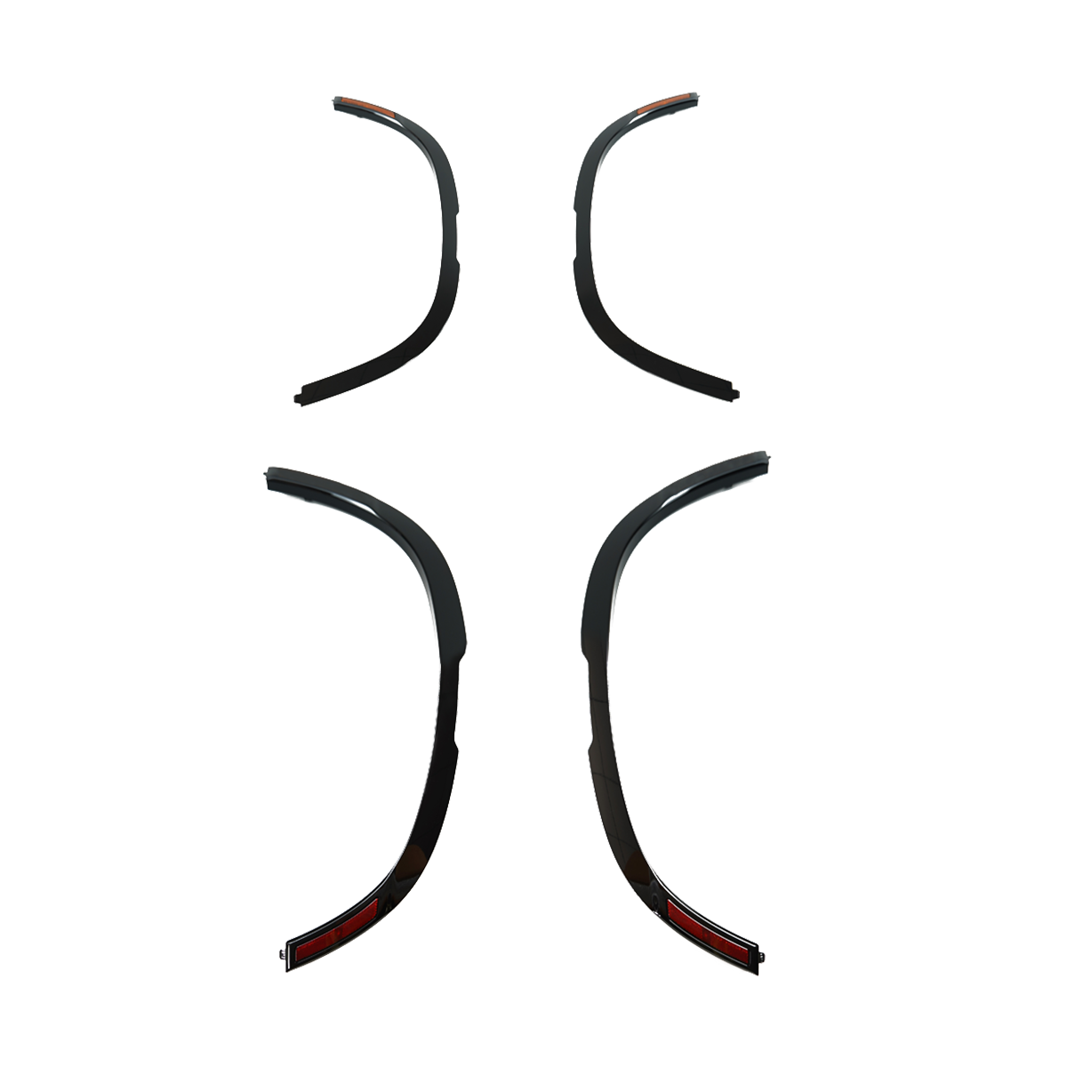 Defender 90/110 Carbon Fiber Fender Flare LED Premium Accessory