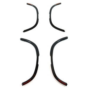Defender 90/110 Carbon Fiber Fender Flare LED Matte Black Finish
