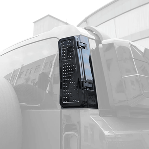Rear exterior storage solution installed on Land Rover Defender 90/110