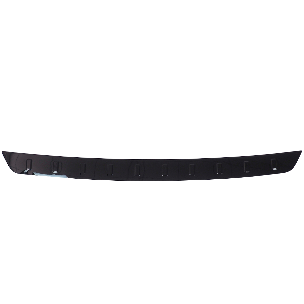 Land Rover Defender 90/110 rear tailgate sill guard black aluminum