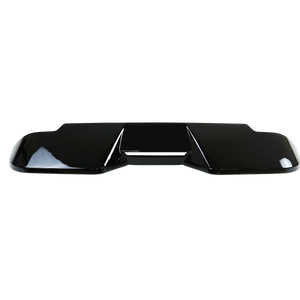 Gloss black roof spoiler for Defender 90 110 L663 rear view