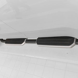 Defender 90 L663 Aluminium Side Steps Front View