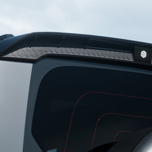 Land Rover Defender 90 Rear Roof Spoiler Installed