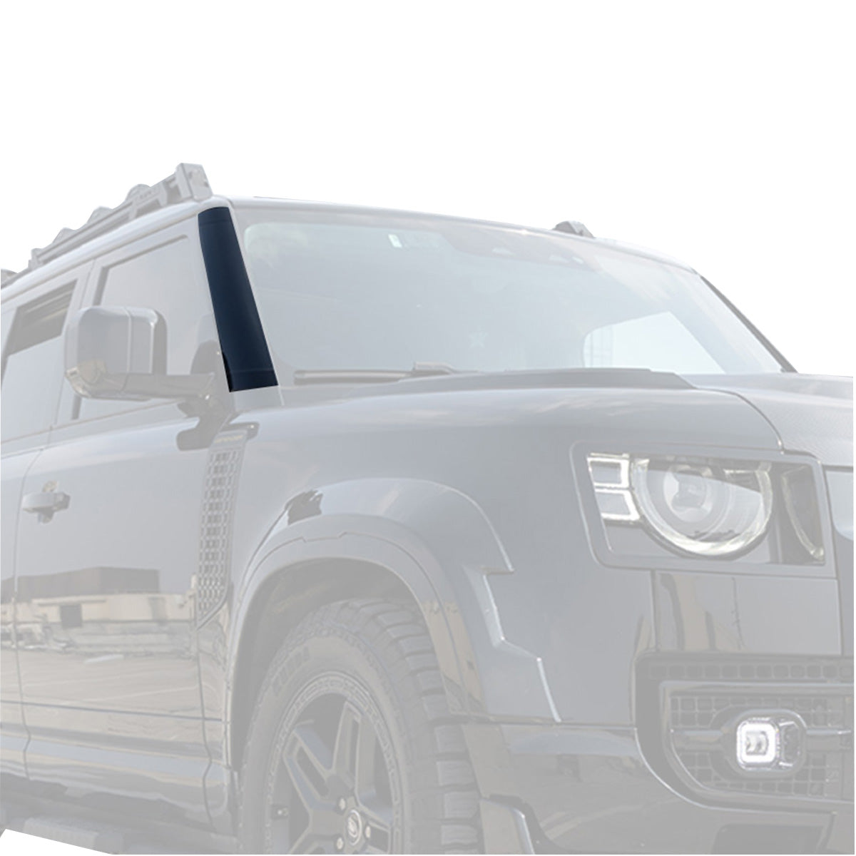 Land Rover Defender A-pillar accessory mounting trim