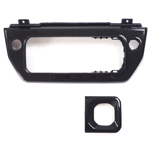 Land Rover Defender carbon fiber steering wheel trim interior upgrade