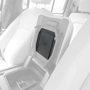 Defender center console hidden storage box installed OEM look
