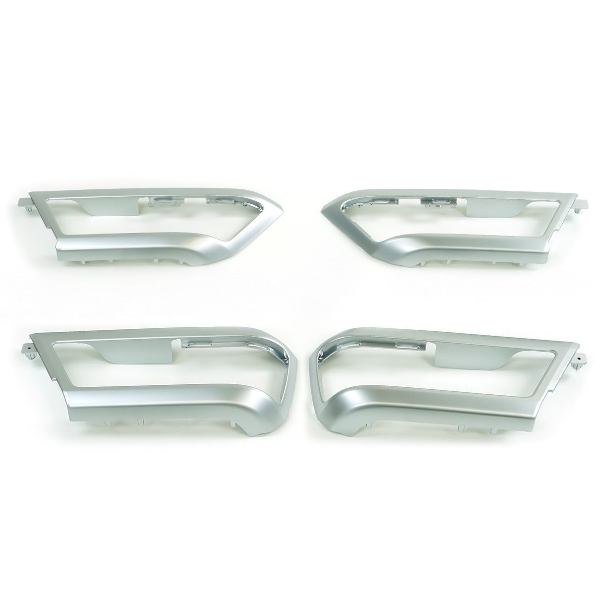 Pearl nickel door handle interior cover trim for Land Rover Defender