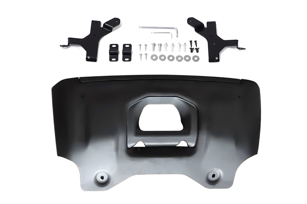 Available in Two Surface Finish Options - Front Undershield for Land Rover Defender 90/110/130 (2020+) – Easy-Fit Metal Skid Plate