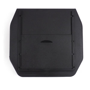Defender armrest hidden storage box OEM fit installation view