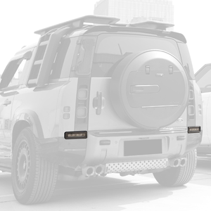 Defender L663 2020 Rear LED Light On Vehicle