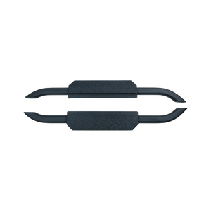 ABS aluminium side steps close-up for Defender L663